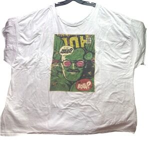 Stan Lee Hulk Shirt Mens 5XL Grunge Marvel Comic Spell Out Festival Streetwear